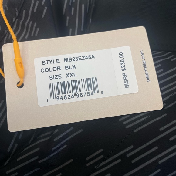 NWT PETER MILLAR Merge Elite Hybrid Jacket Black. 2023 Model $230 Size XL - Picture 13 of 16